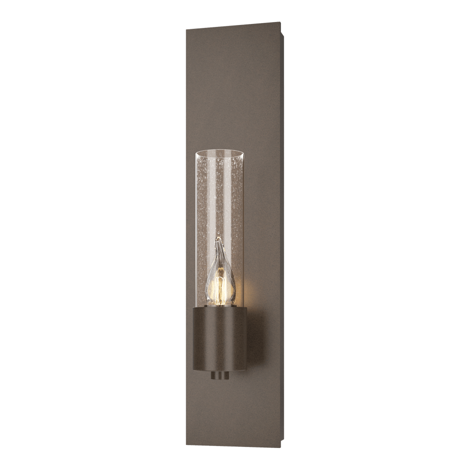 Hubbardton Forge Pillar 1 Light Sconce - Dimmable, Versatile Finish Options, Vermont Craftsmanship