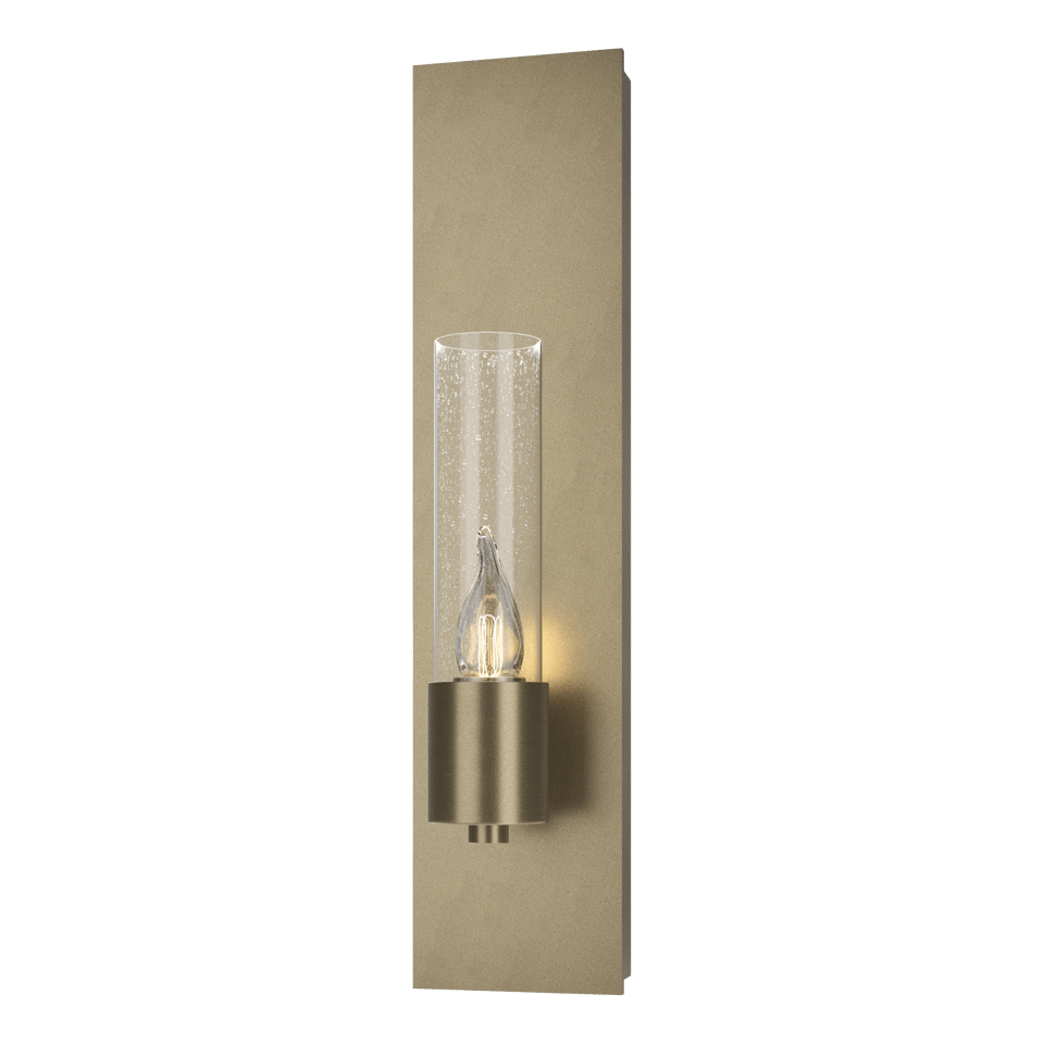 Hubbardton Forge Pillar 1 Light Sconce - Dimmable, Versatile Finish Options, Vermont Craftsmanship