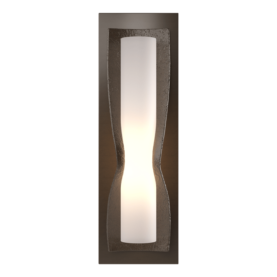 Dune Sconce 60W G9 Dimmable Wall Light by Hubbardton Forge - Handcrafted Steel, UL Damp Rated