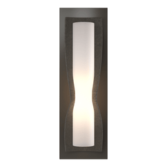 Dune Sconce 60W G9 Dimmable Wall Light by Hubbardton Forge - Handcrafted Steel, UL Damp Rated