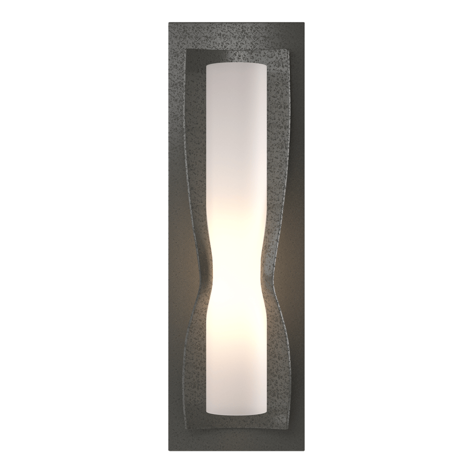 Dune Sconce 60W G9 Dimmable Wall Light by Hubbardton Forge - Handcrafted Steel, UL Damp Rated