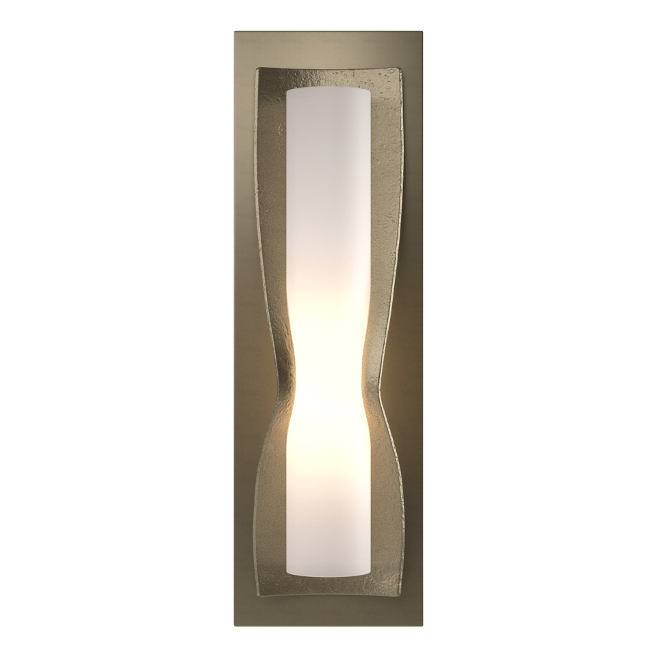 Dune Sconce 60W G9 Dimmable Wall Light by Hubbardton Forge - Handcrafted Steel, UL Damp Rated