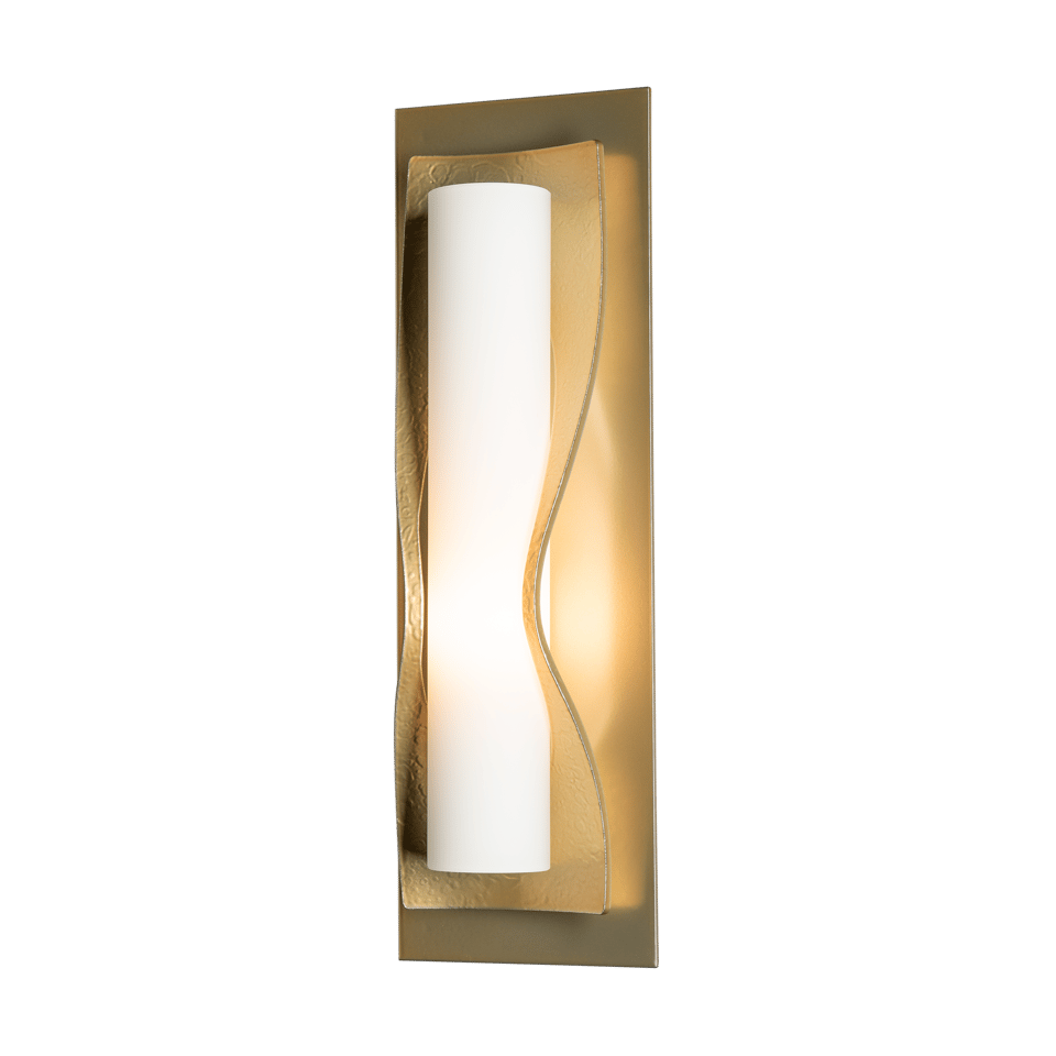 Dune Sconce 60W G9 Dimmable Wall Light by Hubbardton Forge - Handcrafted Steel, UL Damp Rated