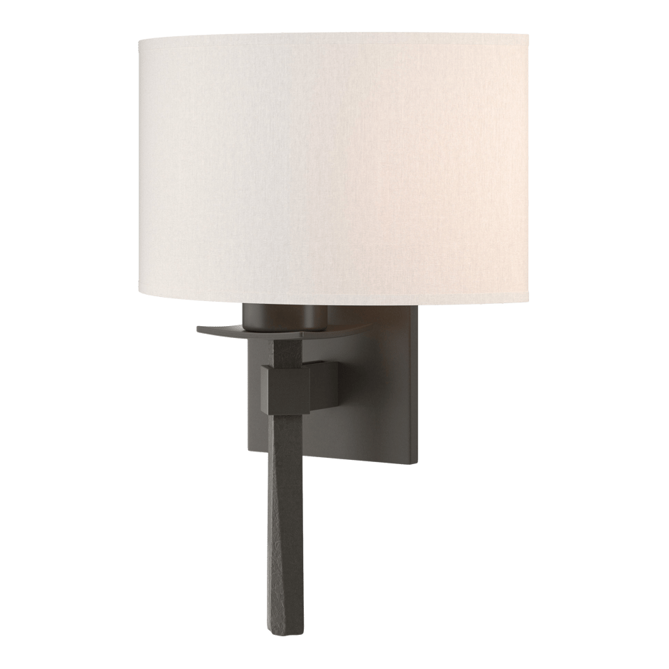 Beacon Hall Half Drum Shade Sconce 12.7" Height Handcrafted Wall Light by Hubbardton Forge