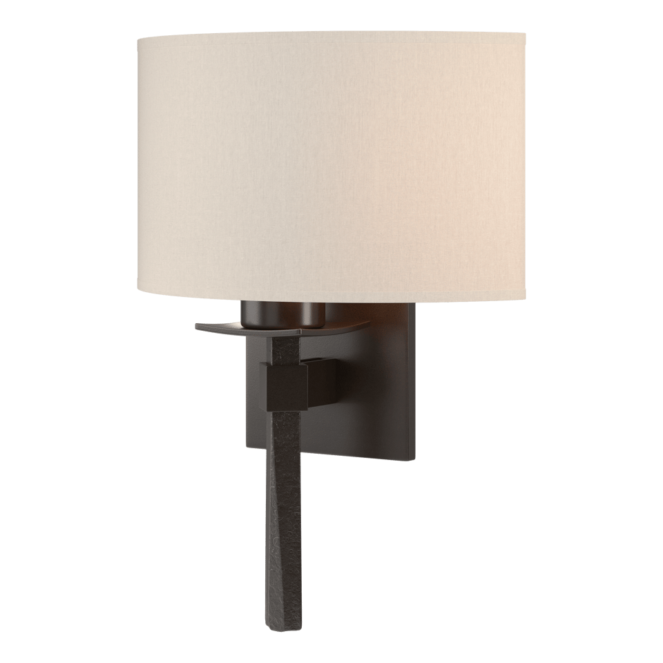 Beacon Hall Half Drum Shade Sconce 12.7" Height Handcrafted Wall Light by Hubbardton Forge