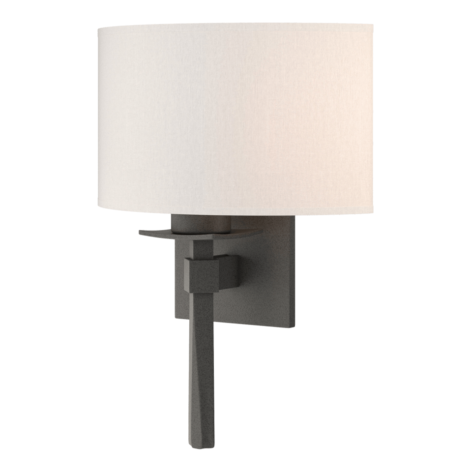 Beacon Hall Half Drum Shade Sconce 12.7" Height Handcrafted Wall Light by Hubbardton Forge