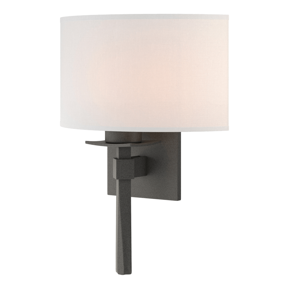 Beacon Hall Half Drum Shade Sconce 12.7" Height Handcrafted Wall Light by Hubbardton Forge