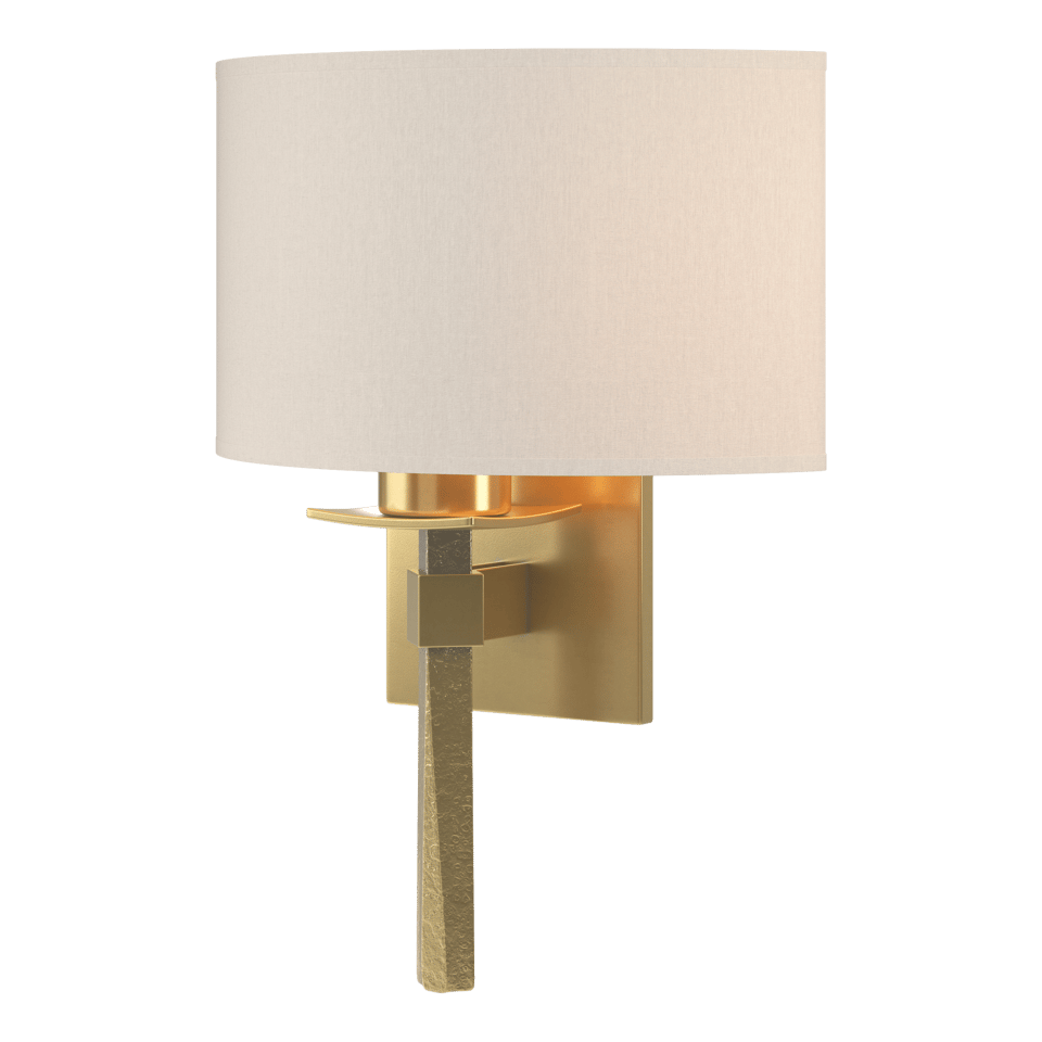 Beacon Hall Half Drum Shade Sconce 12.7" Height Handcrafted Wall Light by Hubbardton Forge