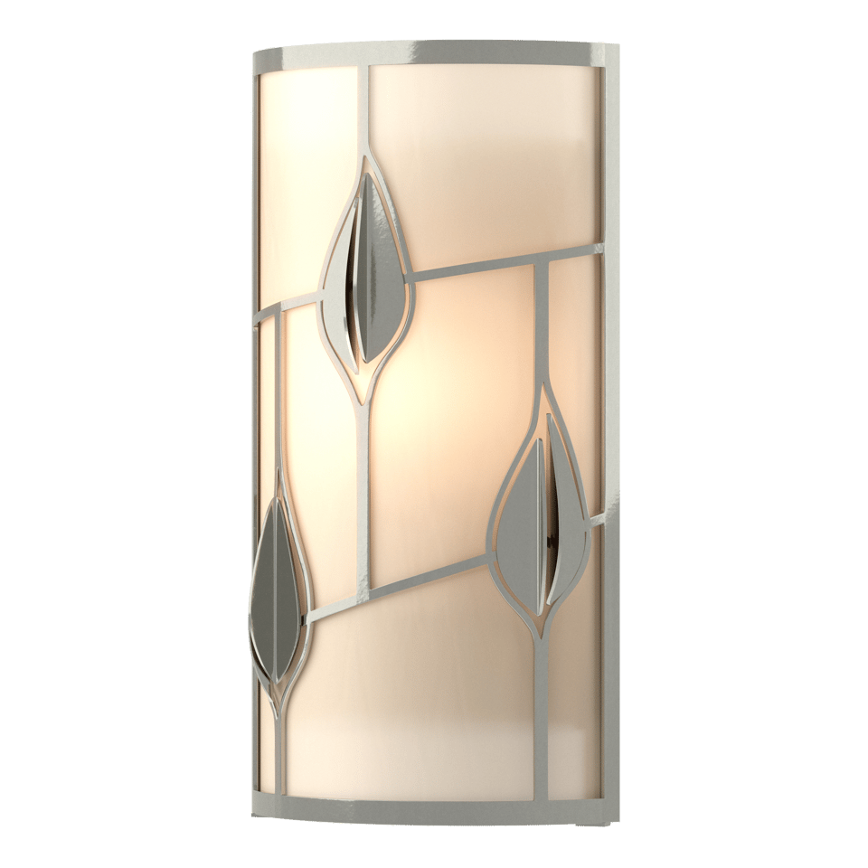 Alison's Leaves Sconce by Hubbardton Forge, Nature-Inspired Design, E26 Base, Dimmable, UL Damp Rated, 15.2" Height