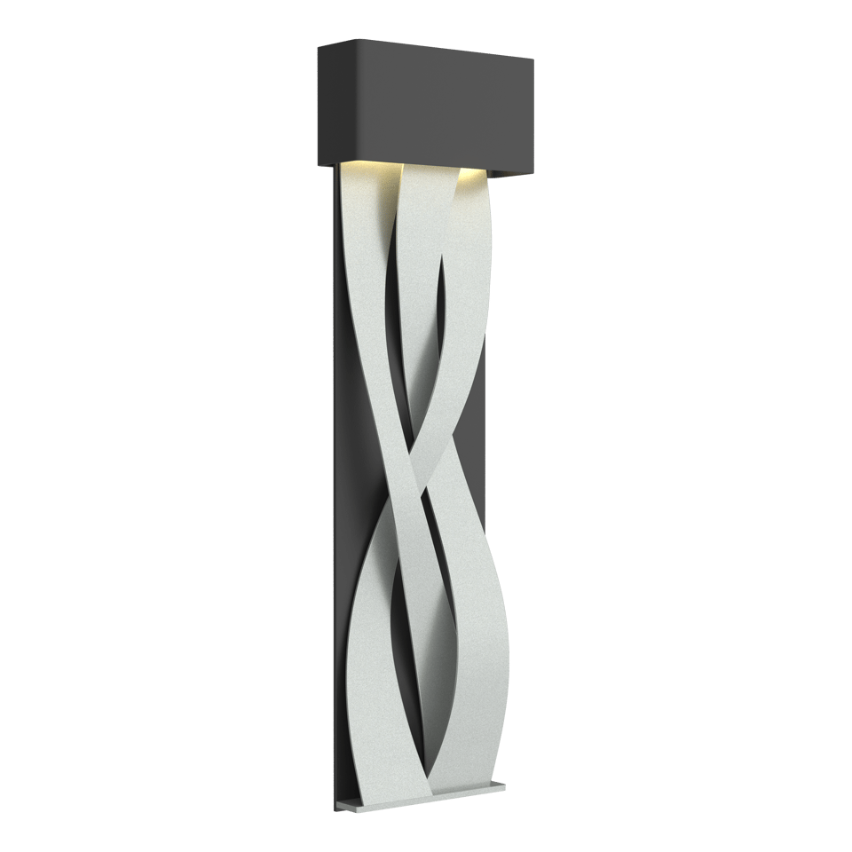 Tress Large LED Sconce by Hubbardton Forge, Dimmable, 350 Lumens, UL Damp Rated, Elegant Design