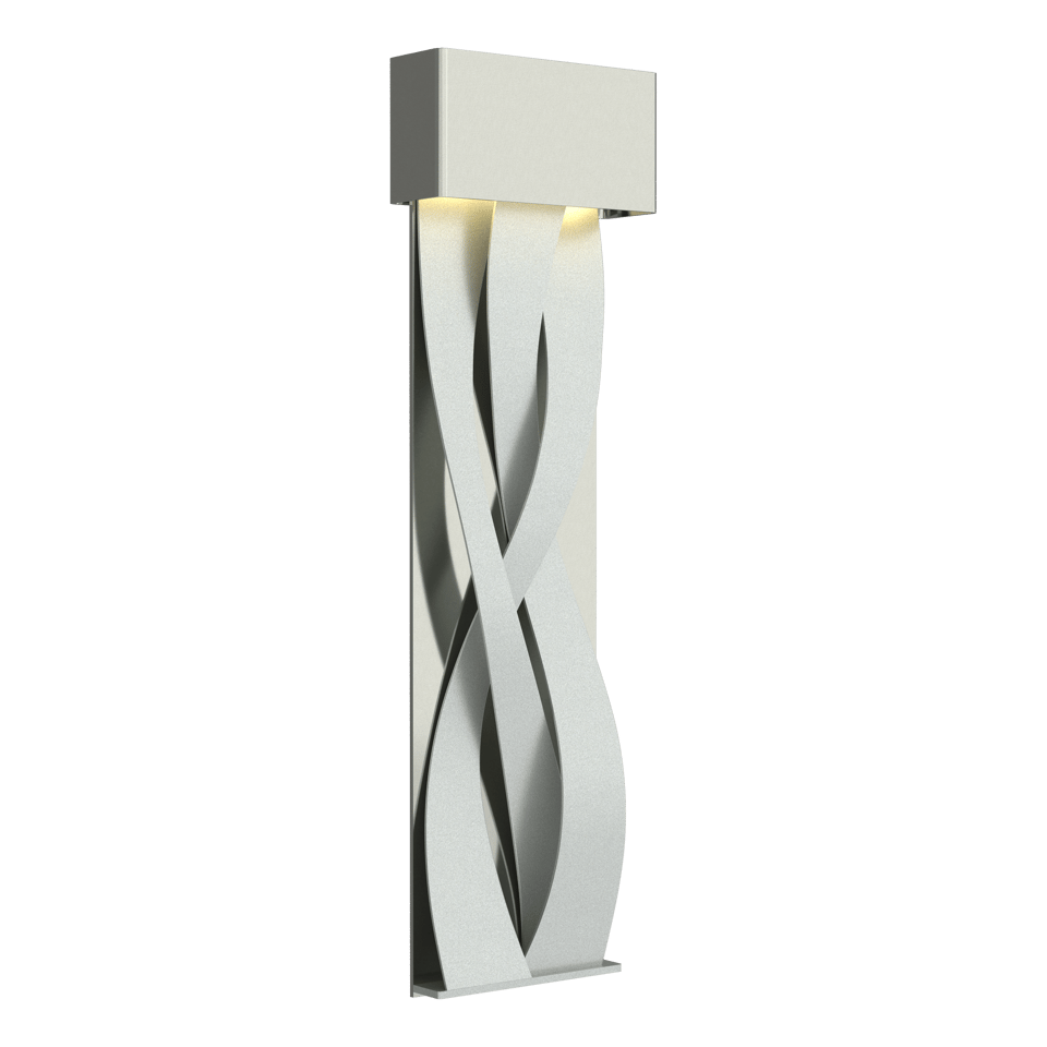 Tress Large LED Sconce by Hubbardton Forge, Dimmable, 350 Lumens, UL Damp Rated, Elegant Design