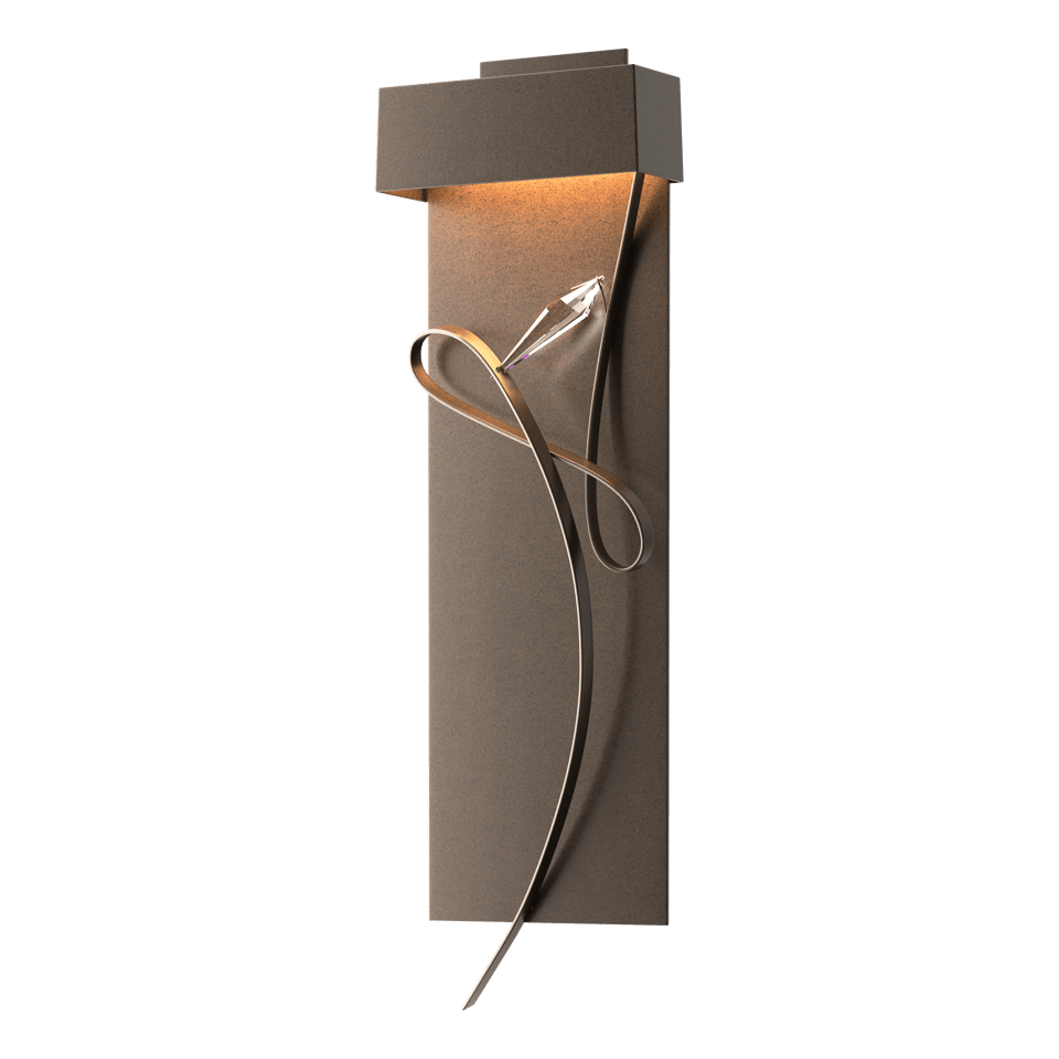 Rhapsody LED Sconce by Hubbardton Forge, 15W, 350 Lumens, Dimmable, Handmade Steel, 3000K Light Color