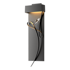 Rhapsody LED Sconce by Hubbardton Forge, 15W, 350 Lumens, Dimmable, Handmade Steel, 3000K Light Color