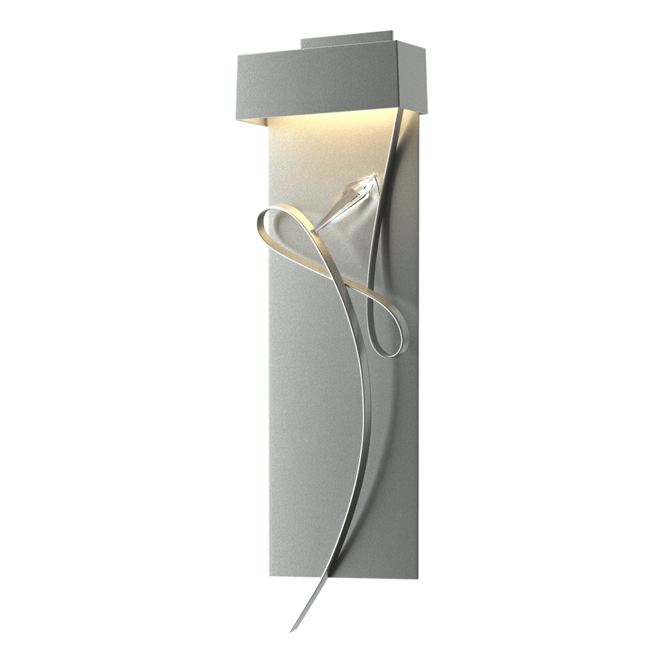 Rhapsody LED Sconce by Hubbardton Forge, 15W, 350 Lumens, Dimmable, Handmade Steel, 3000K Light Color