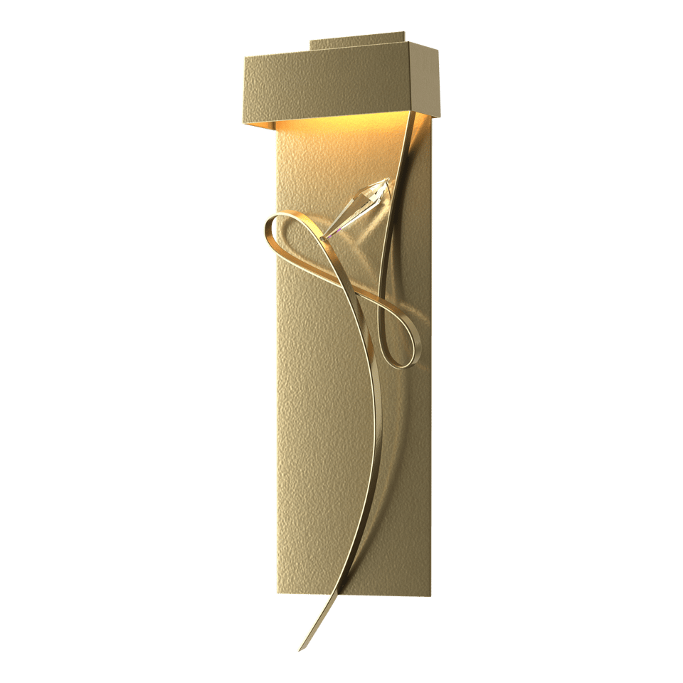 Rhapsody LED Sconce by Hubbardton Forge, 15W, 350 Lumens, Dimmable, Handmade Steel, 3000K Light Color