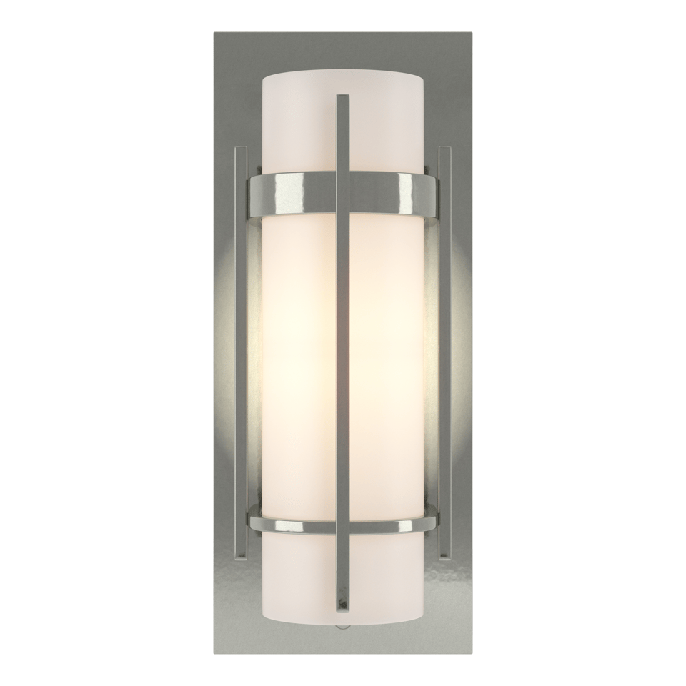 Banded with Bar Sconce by Hubbardton Forge, 12" Height, Dimmable, Energy Efficient, Various Finishes