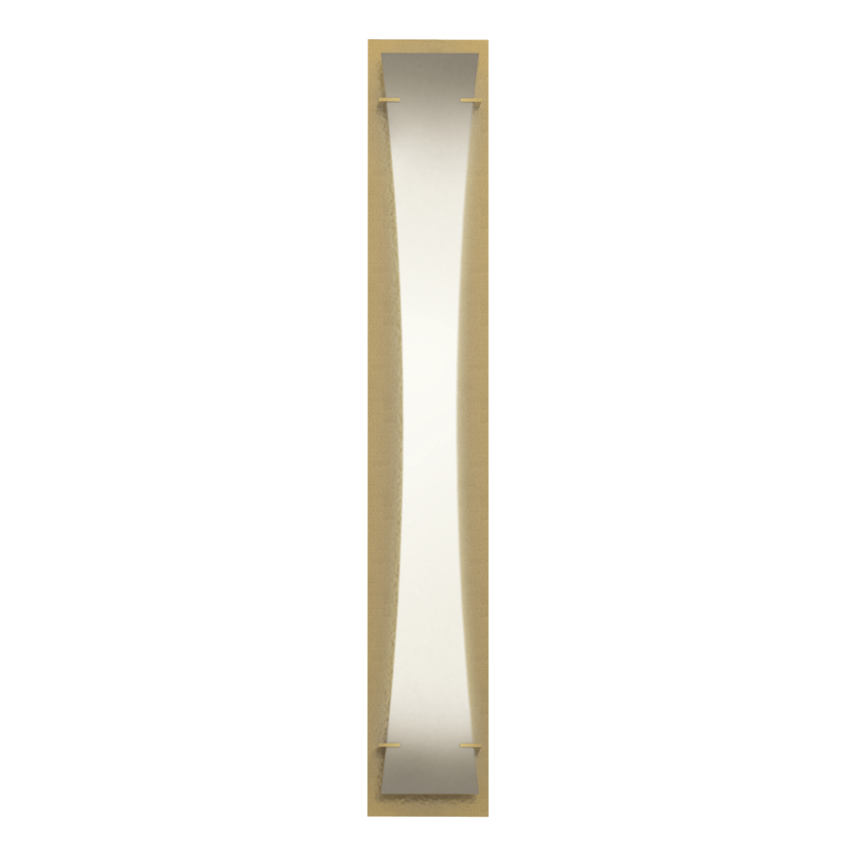 Hubbardton Forge Bento Large Sconce - Handcrafted Artistry, Dimmable Lighting, Damp Location Rated, 42"H