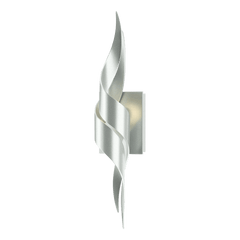 Hubbardton Forge Flux Sconce - Handcrafted Wall Light with Flowing Curves and Dimmable G9 Bulb Base