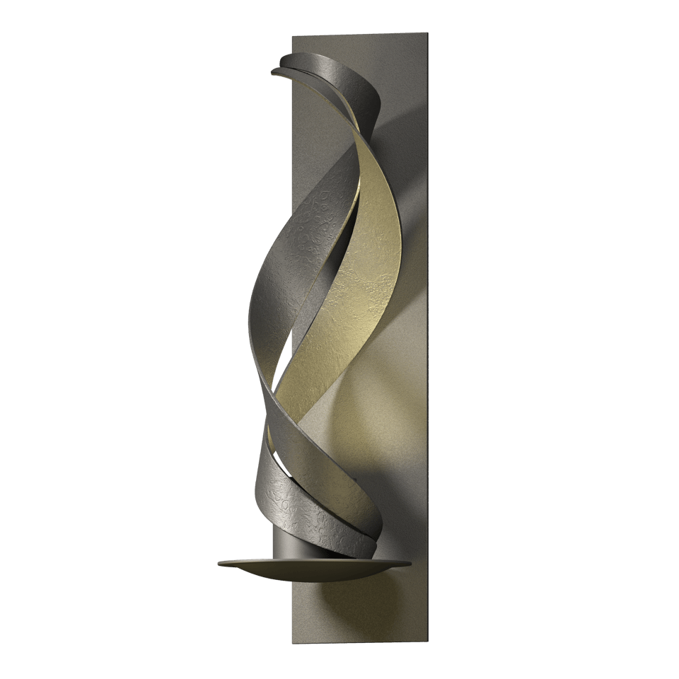 Folio Sconce 206120 by Hubbardton Forge - Handcrafted Steel Wall Light with Elegant Design