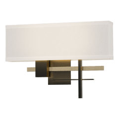 Hubbardton Forge Cosmo Sconce 11.3"H x 16.5"W, Dimmable, Customizable Brass Finish, 2-Light E12