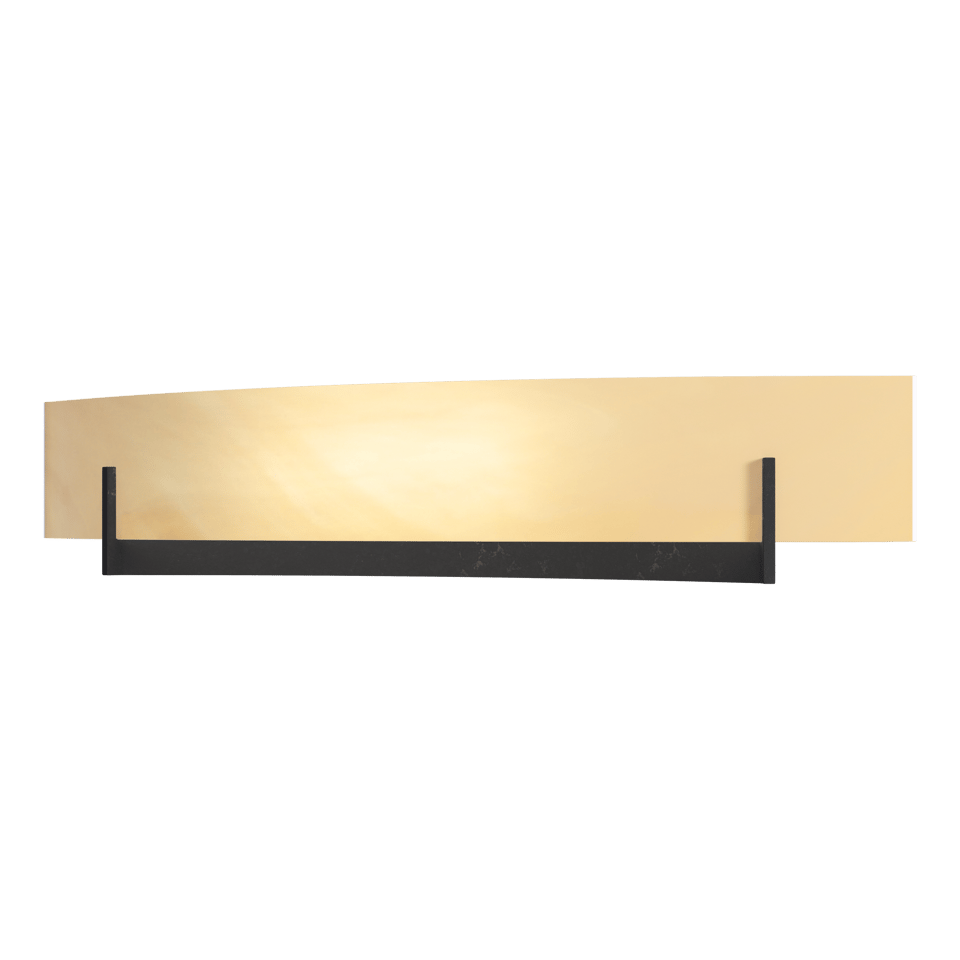 Axis Large Wall Sconce by Hubbardton Forge, 2 Elegant Arms, Dimmable, 100W, UL Damp Rated