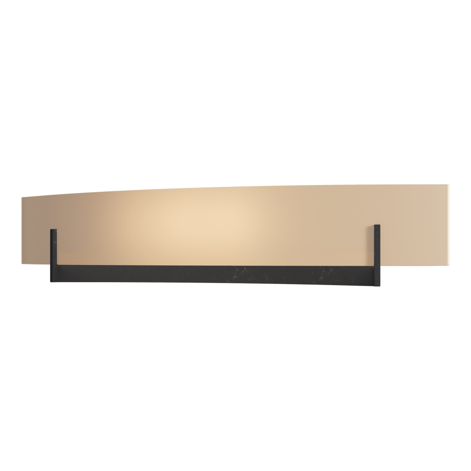 Axis Large Wall Sconce by Hubbardton Forge, 2 Elegant Arms, Dimmable, 100W, UL Damp Rated