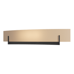 Axis Large Wall Sconce by Hubbardton Forge, 2 Elegant Arms, Dimmable, 100W, UL Damp Rated