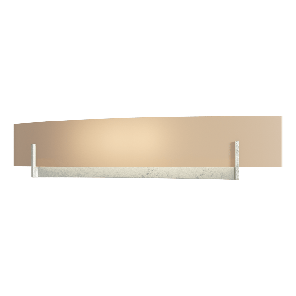 Axis Large Wall Sconce by Hubbardton Forge, 2 Elegant Arms, Dimmable, 100W, UL Damp Rated