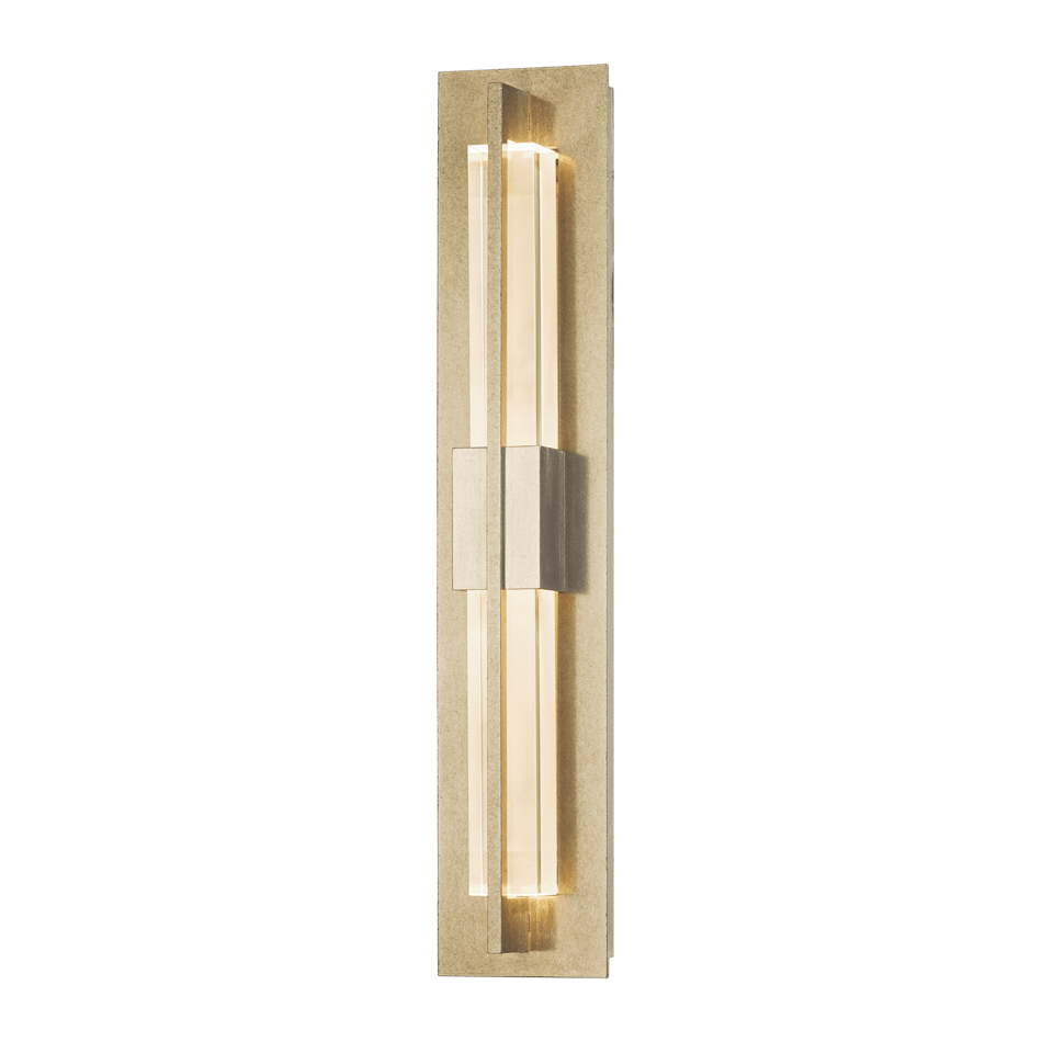 Hubbardton Forge 206440 Double Axis Small Sconce, Handcrafted LED Fixture with Dimmable Feature, 3000K