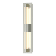 Hubbardton Forge 206440 Double Axis Small Sconce, Handcrafted LED Fixture with Dimmable Feature, 3000K