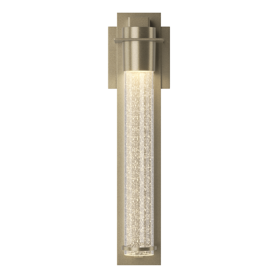 Airis Small Sconce by Hubbardton Forge 206450 - Handcrafted Vermont Lighting, Dimmable, UL Damp Rated