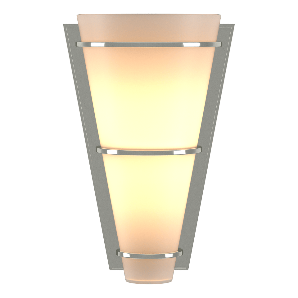 Suspended Half Cone Sconce by Hubbardton Forge 206551 - Dimmable, Customizable Finish, UL Damp Rated