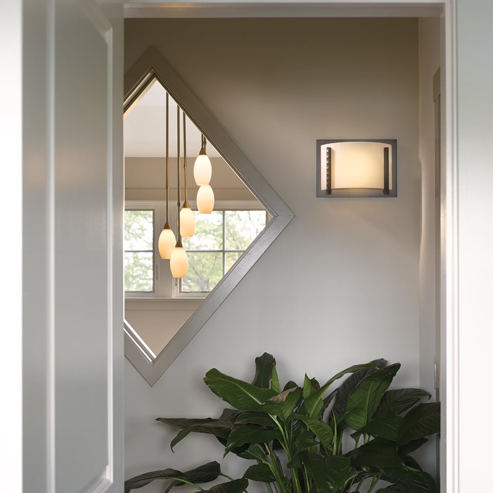 Hubbardton Forge Handcrafted Vertical Bars Wall Sconce – Artisan Lighting, Customizable Finish Options