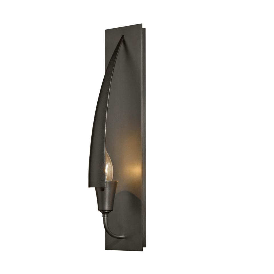 Hubbardton Forge Cirque Sconce 60W Dimmable Wall Light with Artisan Craftsmanship and Multiple Finishes