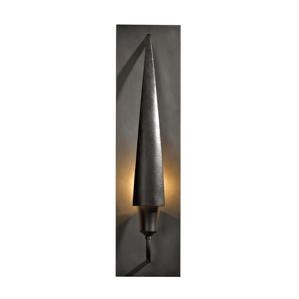 Hubbardton Forge Cirque Sconce 60W Dimmable Wall Light with Artisan Craftsmanship and Multiple Finishes