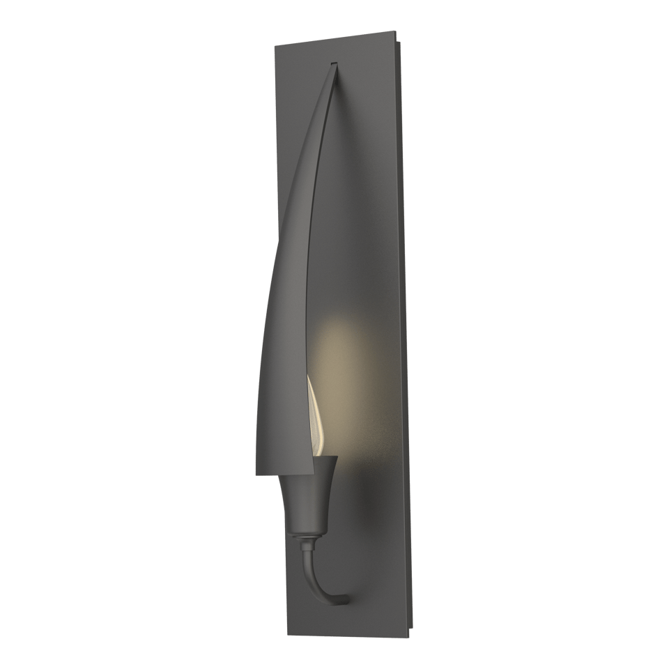 Hubbardton Forge Cirque Sconce 60W Dimmable Wall Light with Artisan Craftsmanship and Multiple Finishes