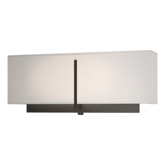 Hubbardton Forge Exos Rectangular Sconce, Dimmable Steel Wall Light, 15W, Available in 3 Finishes