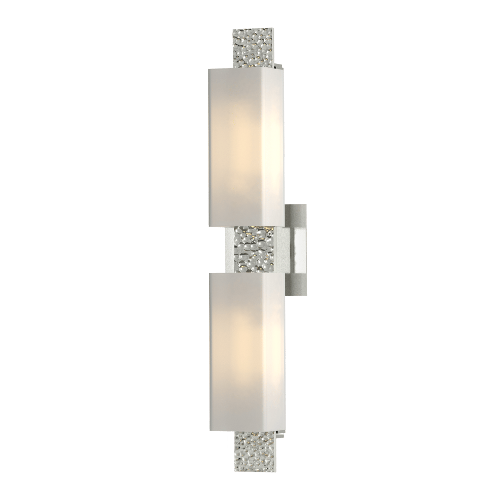 Oceanus 2 Light Sconce by Hubbardton Forge - Organic Flowing Water Design, Dimmable, UL Damp Rated