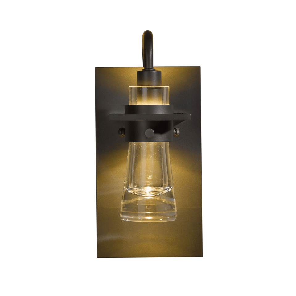 Hubbardton Forge Erlenmeyer Sconce 9.4" H Blown Glass Wall Light in Multiple Finishes