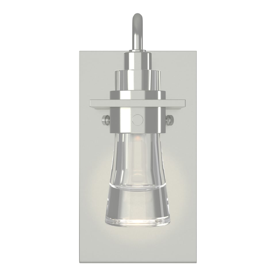 Hubbardton Forge Erlenmeyer Sconce 9.4" H Blown Glass Wall Light in Multiple Finishes