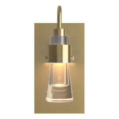 Hubbardton Forge Erlenmeyer ADA Sconce With Blown-Glass Shade, Dimmable Feature, 40W Max