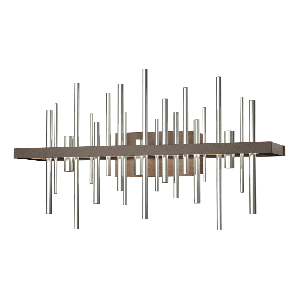 Cityscape 1-Light LED Sconce by Hubbardton Forge - Handcrafted, Dimmable, Energy Efficient, 3000K