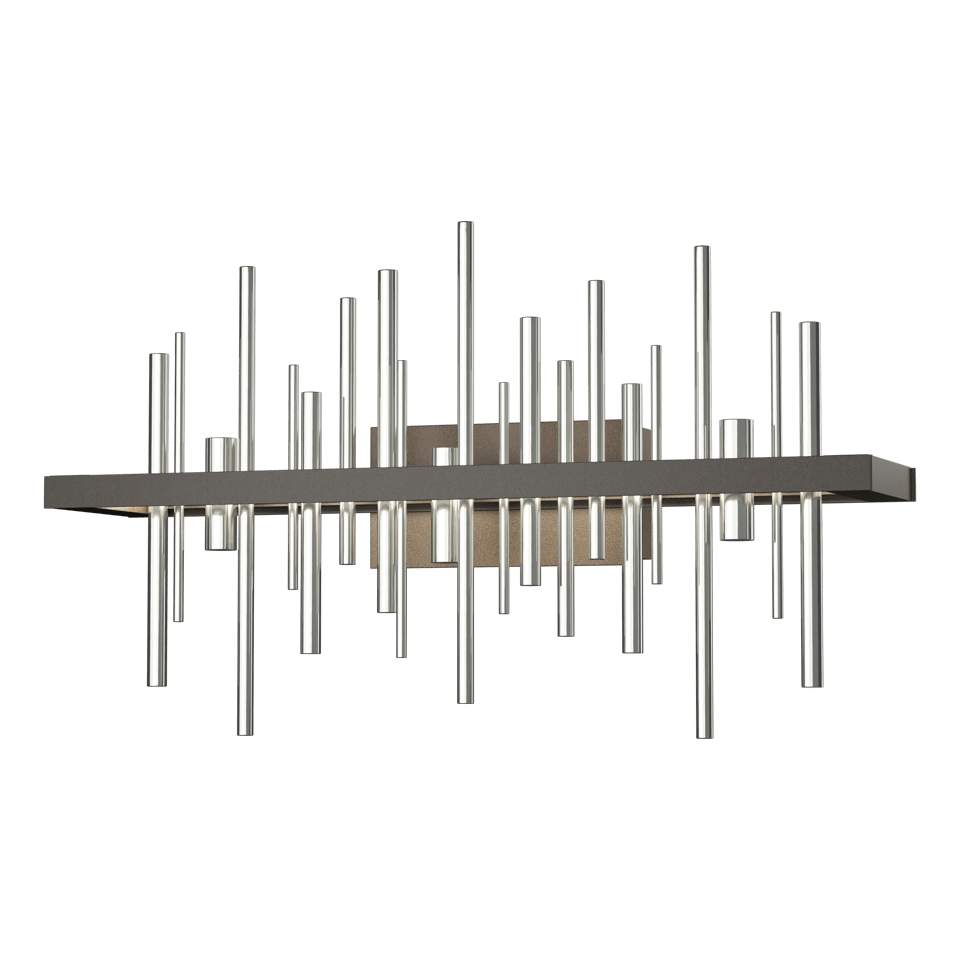 Cityscape 1-Light LED Sconce by Hubbardton Forge - Handcrafted, Dimmable, Energy Efficient, 3000K