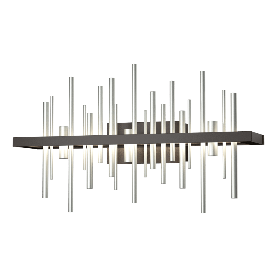 Cityscape 1-Light LED Sconce by Hubbardton Forge - Handcrafted, Dimmable, Energy Efficient, 3000K