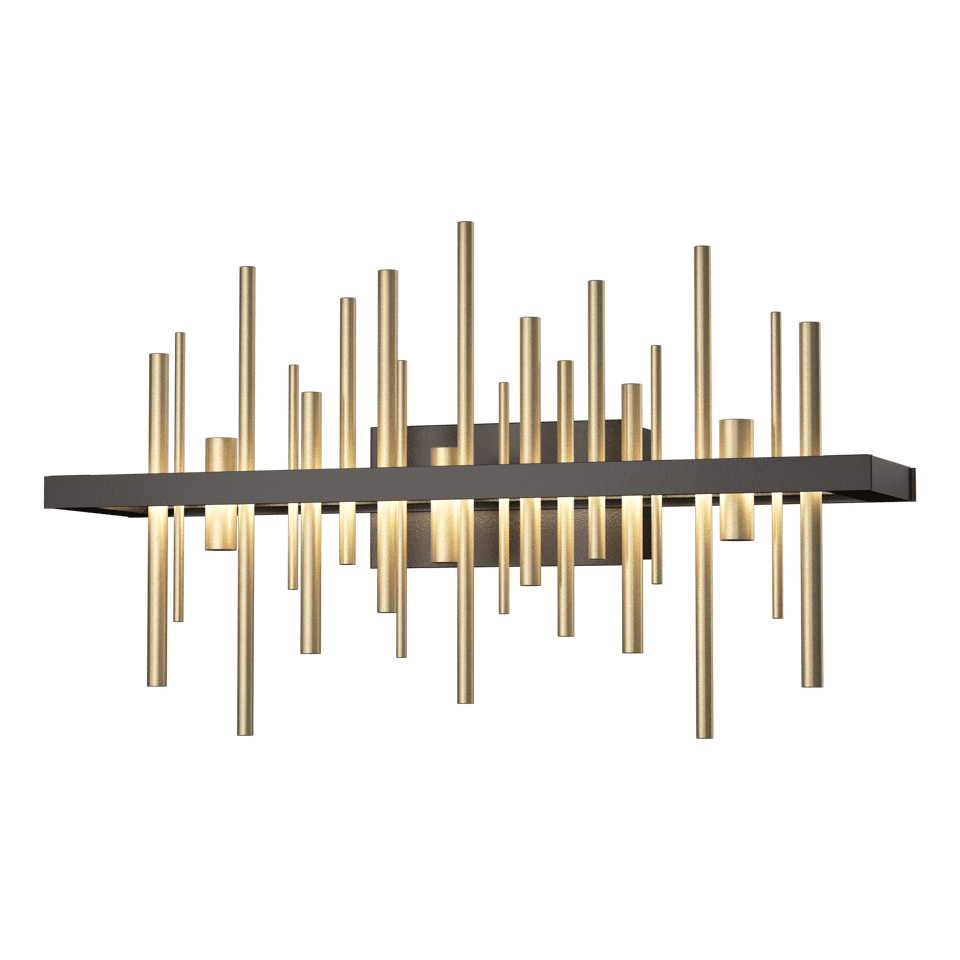 Cityscape 1-Light LED Sconce by Hubbardton Forge - Handcrafted, Dimmable, Energy Efficient, 3000K