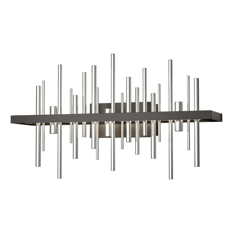 Cityscape 1-Light LED Sconce by Hubbardton Forge - Handcrafted, Dimmable, Energy Efficient, 3000K