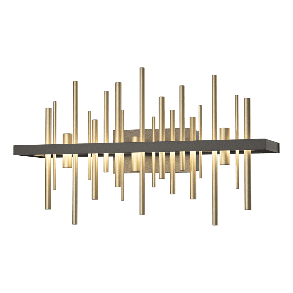 Cityscape 1-Light LED Sconce by Hubbardton Forge - Handcrafted, Dimmable, Energy Efficient, 3000K