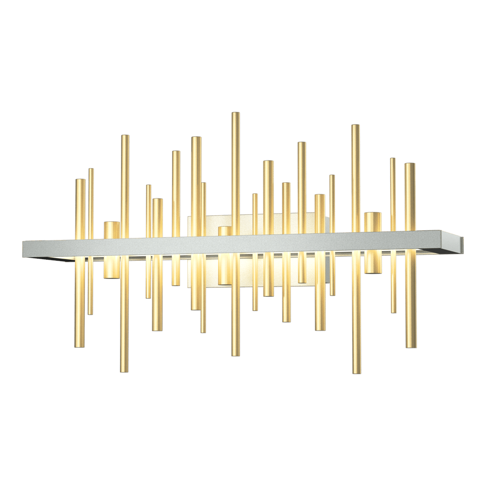 Cityscape 1-Light LED Sconce by Hubbardton Forge - Handcrafted, Dimmable, Energy Efficient, 3000K