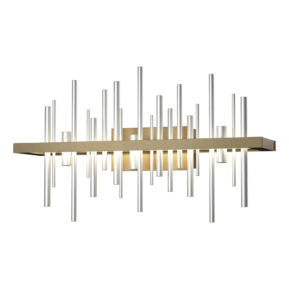 Cityscape 1-Light LED Sconce by Hubbardton Forge - Handcrafted, Dimmable, Energy Efficient, 3000K