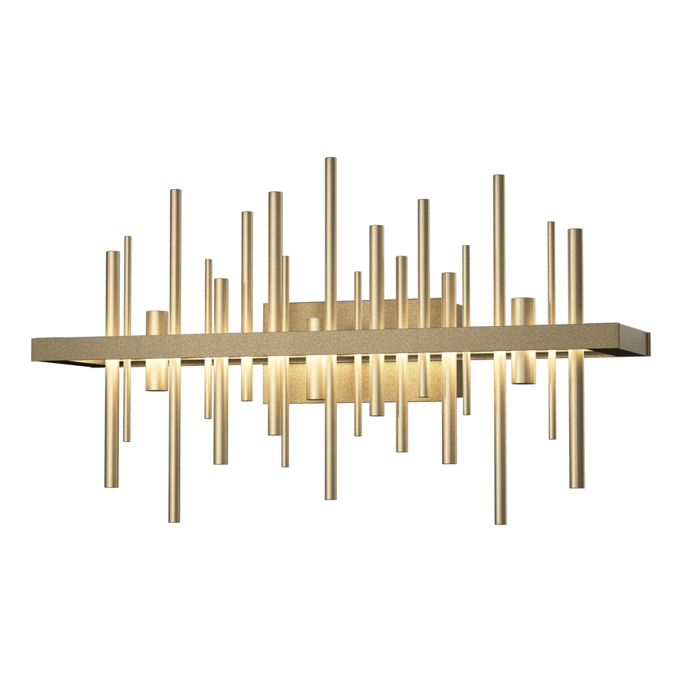 Cityscape 1-Light LED Sconce by Hubbardton Forge - Handcrafted, Dimmable, Energy Efficient, 3000K